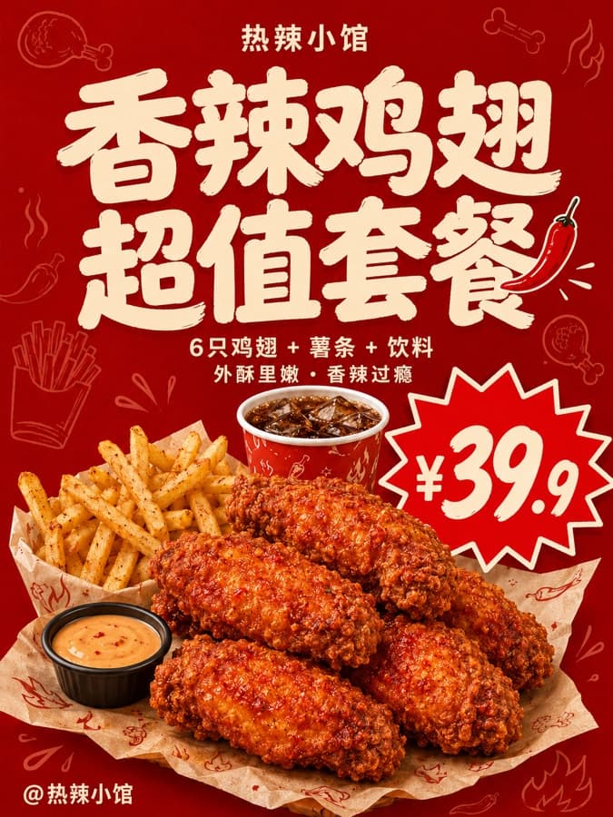 电商食品海报创作示例
